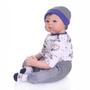 Imagem de Bebe Reborn Menino Silicone 55 Cm Miguel