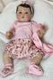Imagem de Bebe Reborn Realista Original Cabelo Fio A Fio Toma Banho