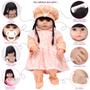 Imagem de Bebe Reborn Recém Nascida Princesa Fofa Com 24 Acessórios