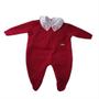 Imagem de Bebe Tricot Saida de Maternidade Vermelho