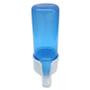 Imagem de Bebedouro Animalplast Pequeno 100ml - Malha Fina - Azul Com Base Branca