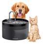Imagem de Bebedouro Cães e Gatos Fonte De Água Com Filtro USB Pet Preto 5V 2L Bivolt