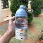 Imagem de Bebedouro com compartimento azul pet 360ml - plasutil