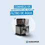 Imagem de Bebedouro de Inox com Filtro de Agua C/ Galão e Cuba de Barro