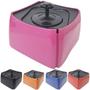 Imagem de Bebedouro Fonte Gatos Cachorros Cães 1,8L Filtro Carvão Ativado Cat Dog Mec Pet Bivolt Rosa