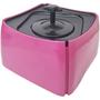 Imagem de Bebedouro Fonte Gatos Cachorros Cães 1,8L Filtro Carvão Ativado Cat Dog Mec Pet Bivolt Rosa