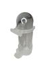 Imagem de Bebedouro Médio Cristal 110ml C/ Presilha para Passaros Pet Gaiolas Cristal