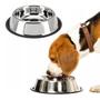 Imagem de Bebedouro Para Cachorro Pet e Gato 150ml Chalesco Inox