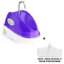 Imagem de Bebedouro Pet Automatico Bivolt Roxo + Gelo Reutilizavel Pet Truqys