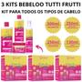 Imagem de Bebeloo Tutti Frutti 3 Kit Shampoo Solução Completa P Cabelo