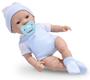 Imagem de Bebezinho real - primeiros cuidados menino - colecao gemeos brinq. boneca vinil c/ acessorios plast