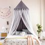 Imagem de Bed Canopy Kertnic para quarto infantil, mosquiteiro de camada dupla