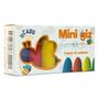Imagem de Bee giz com cera de abelha - mini 12 cores - cadu materiais educativos - 10005
