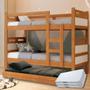 Imagem de Beliche com Cama Auxiliar e 3 Colchões D20 Treliche Completa