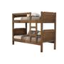 Imagem de Beliche Com Grade Em MDF Castanho Basoto