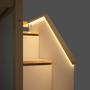 Imagem de Beliche Infantil Montessoriana Garden com Escada Lateral,grade Proteção I e Escorregadore Grade X Du Branco/Natural