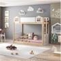 Imagem de Beliche Montessoriana Garden com Grade X Dupla Casatema