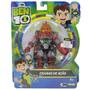 Imagem de Ben 10 - Minifigura Articulada 10 Cm - Armadura Omni-Kix Chama