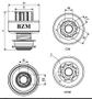 Imagem de Bendix Impulsor De Partida Bzm 0617 Chrysler Jac Empilhadeir