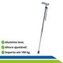 Imagem de Bengala Tipo T em Alumínio com Regulagem de Altura até 100 KG Hidrolight