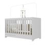 Berço 3 em 1 com Colchão Incluso Multimóveis Elza FG2952 Branco Imagem de Berço 3 em 1 com Colchão Incluso Multimóveis Elza FG2952 Branco