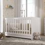 Berço 3 em 1 com Colchão Incluso Multimóveis Elza FG2952 Branco Imagem de Berço 3 em 1 com Colchão Incluso Multimóveis Elza FG2952 Branco