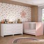 Imagem de Berço 3 em 1 para Colchão 130 x 60cm com Cômoda Doce de Leite Multimóveis MP4297