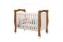 Imagem de Berço ALV Tipo Americano em MDF com Estrado em madeira com Certificado Cor Demolição / Off White 100% MDF com certificado!