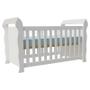 Imagem de Berço Americano Lara e Guarda Roupa Ternura Baby 3 Portas Branco Brilho - Incorplac