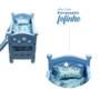 Imagem de Berço Azul com Beliche de Brinquedo Escorregador Travesseiro