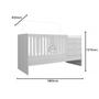 Berço Cama Multifuncional Com Cama Auxiliar Branco - Completa Móveis Imagem de Berço Cama Multifuncional Com Cama Auxiliar Branco - Completa Móveis