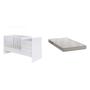 Imagem de Berço Cama Multifuncional com Colchão Solteiro 78cm x 188cm 1 Colchão para Berço 70cm x 130cm