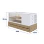 Imagem de Berço Cama Multifuncional com Gavetões sem colchão Linha BB BB024 Completa Móveis