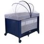 Imagem de Berço Cercado Portátil para Bebê Sleep até 18kgs Azul Voyage