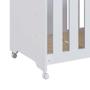 Imagem de Berço Com Rodízios Aconchego Com Colchão 60cm x 130cm Branco Kindred Completa Móveis