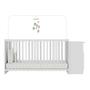 Imagem de Berço Cômoda com Colchão Incluso Meu Bebê Multimóveis FG4013 Branco