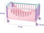 Berço De Brinquedo Infantil Rosa Meu Soninho da Monte Líbano - casa de boneca grande menina Imagem de Berço De Brinquedo Infantil Rosa Meu Soninho da Monte Líbano