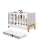 Imagem de Berço Fantasia Vira Mini Cama Com Colchão Cor Branco
