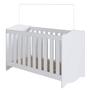 Imagem de Berço Infantil com Colchão Vira Cama ou Sofazinho ENC011 Linha Encanto Completa Móveis