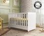 Imagem de Berço Mini Cama Alice com Colchão e Rodizio Branco
