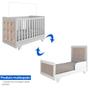 Imagem de Berço Mini cama com Capitonê Retrô Móveis Peroba