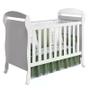 Berço Mini Cama Danny Branco Fosco com Colchão D18 de 10cm Bege - Reller Móveis Imagem de Berço Mini Cama Danny Branco Fosco com Colchão D18 de 10cm Bege - Reller Móveis