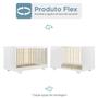Imagem de Berço Mini Cama Flocos 100% Mdf Branco - Tigus
