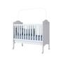 Imagem de Berço Mini Cama Infantil Henn Provençal 3em1 Branco