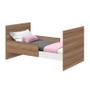 Imagem de Berço Mini Cama Katatau Flex Branco Fosco/Mezzo com Colchão D18 de 10cm - Reller Móveis