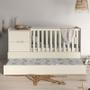 Imagem de Berço Multifuncional Formare com Cama Auxiliar e Colchão Baby Physical - Matic Móveis