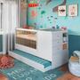 Imagem de Berço Para Quarto Infantil 2 em 1 Com Cama Auxiliar 194 cm