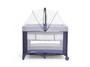 Berço Portátil Cosco Kids Nanny 2 Níveis de Altura - 0 a 18kg Azul Imagem de Berço Portátil Cosco Kids Nanny 2 Níveis de Altura