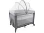 Berço Portátil Cosco Kids Nanny 2 Níveis de Altura - 0 a 18kg Cinza Imagem de Berço Portátil Cosco Kids Nanny 2 Níveis de Altura