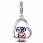 Imagem de Berloque Charm Pingente Rottweller Em Prata 925